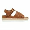 Ravella Web Tan Smooth Sandals