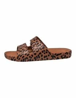 Freedom Moses Unisex Leo Toffee Slides