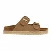 Easy Steps Crete Taupe Suee Sandals