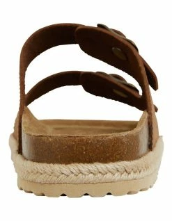 Easy Steps Crete Brown Oily Nubuck Sandals -Deals Shoes Store 891321670 5 720x928
