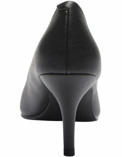 Ravella Wendy Black Smooth Heeled Shoes 11 Ravella Wendy Black Smooth Heeled Shoes -Deals Shoes Store 892533700 5 720x928