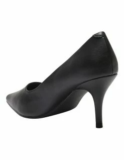 Ravella Wendy Black Smooth Heeled Shoes 12 Ravella Wendy Black Smooth Heeled Shoes -Deals Shoes Store 892533700 6 720x928