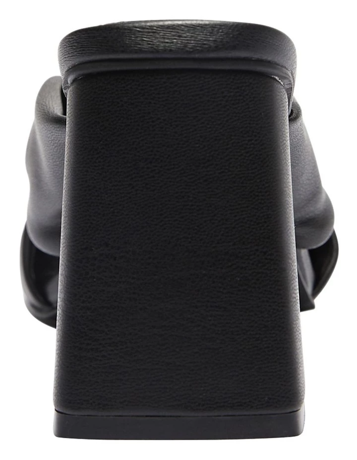 Ravella Imitate Black Smooth Sandals 5 Ravella Imitate Black Smooth Sandals - Image 5