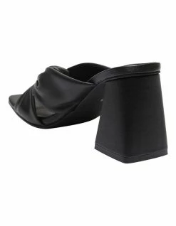 Ravella Imitate Black Smooth Sandals 13 Ravella Imitate Black Smooth Sandals -Deals Shoes Store 892533970 7 720x928