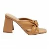 Ravella Imitate Camel Smooth Sandals