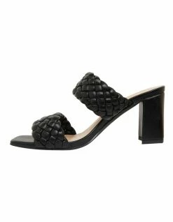 Sandler Hartley Black Weave Sandals -Deals Shoes Store 892601650 3 720x928