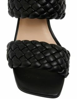 Sandler Hartley Black Weave Sandals -Deals Shoes Store 892601650 6 720x928
