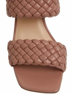 Sandler Hartley Blush Weave Sandals -Deals Shoes Store 892601830 6 720x928