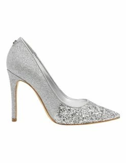 Guess Gavia Silver 10cm Argento Heels