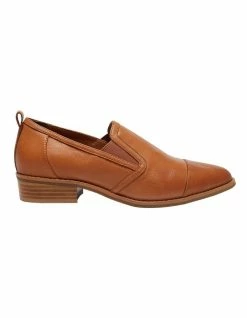 Sandler Tactic Tan Glove Flat Shoes