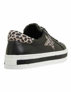 Easy Steps Ultra Black/Leopard Sneakers -Deals Shoes Store 893879560 4 720x928