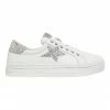 Easy Steps Ultra White/Glitter Sneakers