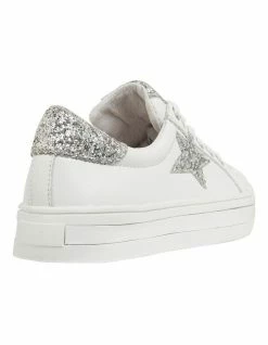 Easy Steps Ultra White/Glitter Sneakers -Deals Shoes Store 893879740 4 720x928