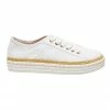 Ravella Hadley White Canvas Sneakers
