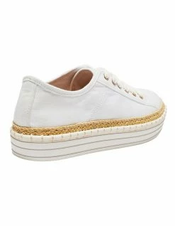 Ravella Hadley White Canvas Sneakers -Deals Shoes Store 894718630 4 720x928