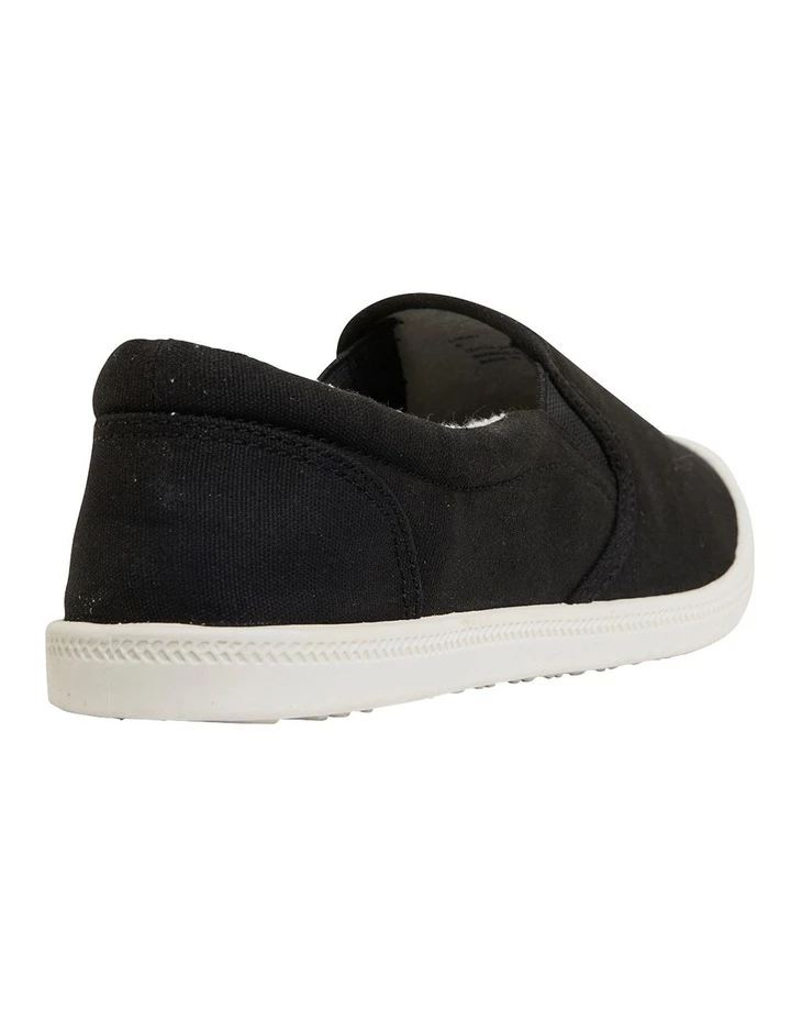Sandler Lucky Black Fabric Sneakers 4 Sandler Lucky Black Fabric Sneakers - Image 4