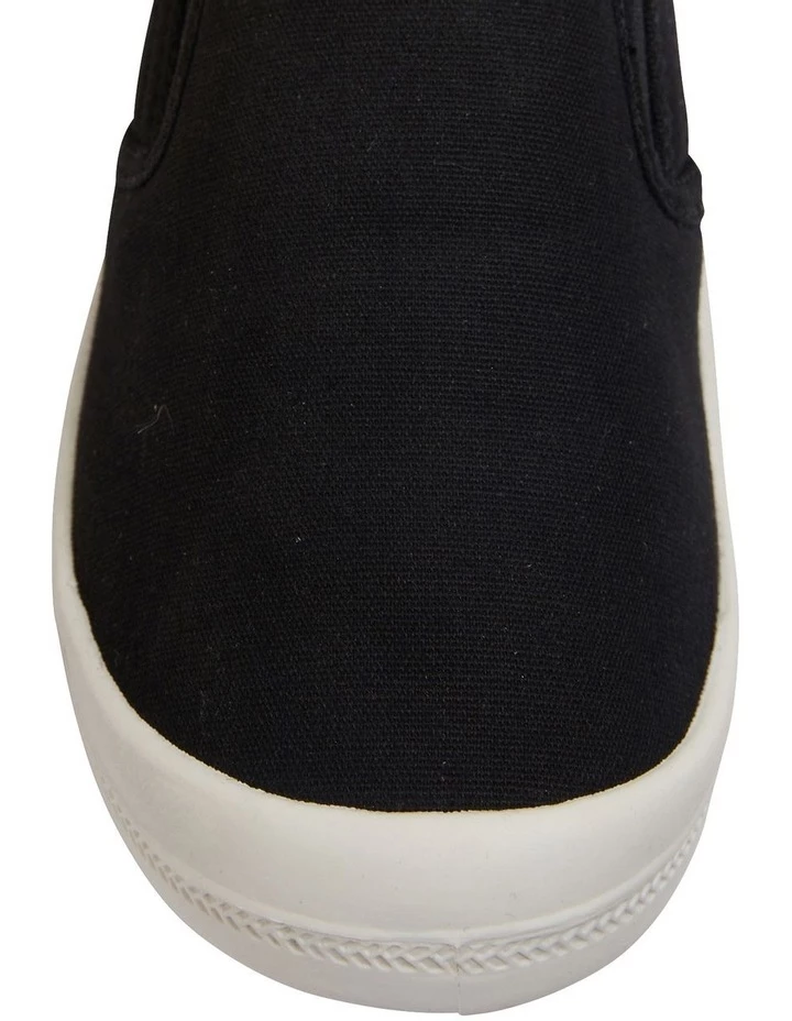 Sandler Lucky Black Fabric Sneakers 6 Sandler Lucky Black Fabric Sneakers - Image 6