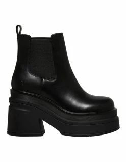 Deals Shoes Store 9 Windsor Smith Magnetic Black Leather Boot
