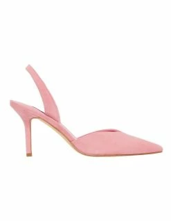 Nine West Hello Pink Suede Pumps
