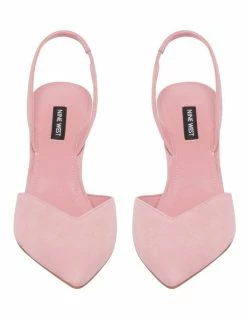 Nine West Hello Pink Suede Pumps -Deals Shoes Store 897153400 3 720x928