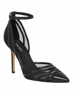 Nine West Beck Black Leather Pumps -Deals Shoes Store 897154120 2 720x928