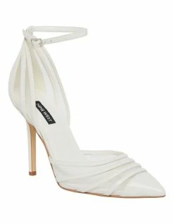 Nine West Beck Ivory Leather Pumps -Deals Shoes Store 897154210 2 720x928