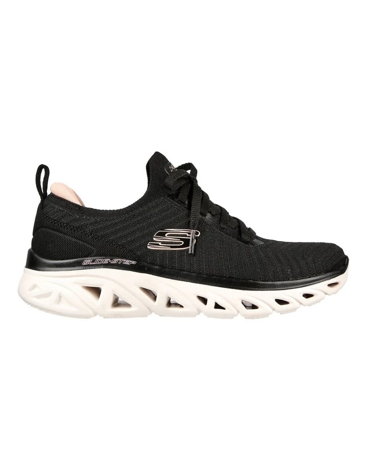 Skechers Glide-Step Sport Black/Pink Sneakers 1 Skechers Glide-Step Sport Black/Pink Sneakers