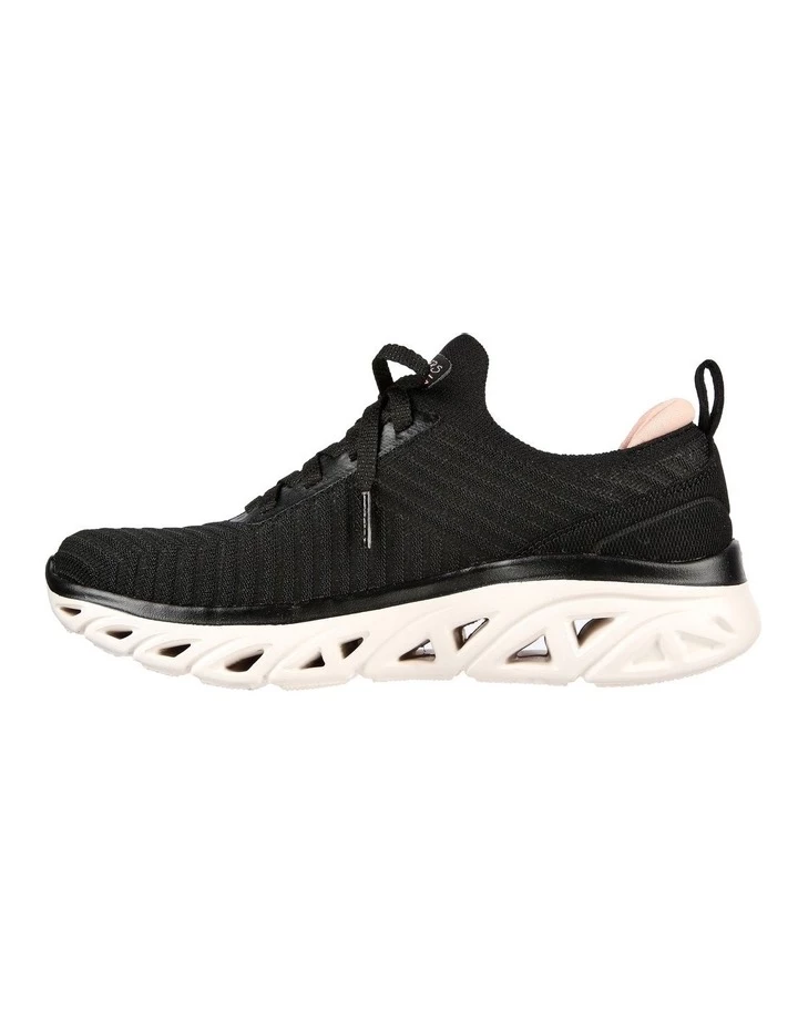 Skechers Glide-Step Sport Black/Pink Sneakers 3 Skechers Glide-Step Sport Black/Pink Sneakers - Image 3