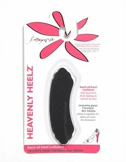 Foot Petals Heavenly Heels Black Heel Cushions
