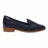 Sandler Tara Navy Glove Flat Shoes