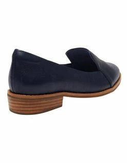Sandler Tara Navy Glove Flat Shoes -Deals Shoes Store 898641640 4 720x928