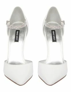 Nine West Fabulou White Pumps -Deals Shoes Store 898944220 3 720x928