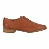 Hush Puppies Luciana Tan Leather Lace-Up Shoes