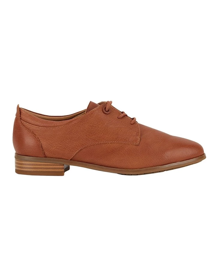 Hush Puppies Luciana Tan Leather Lace-Up Shoes 1 Hush Puppies Luciana Tan Leather Lace-Up Shoes