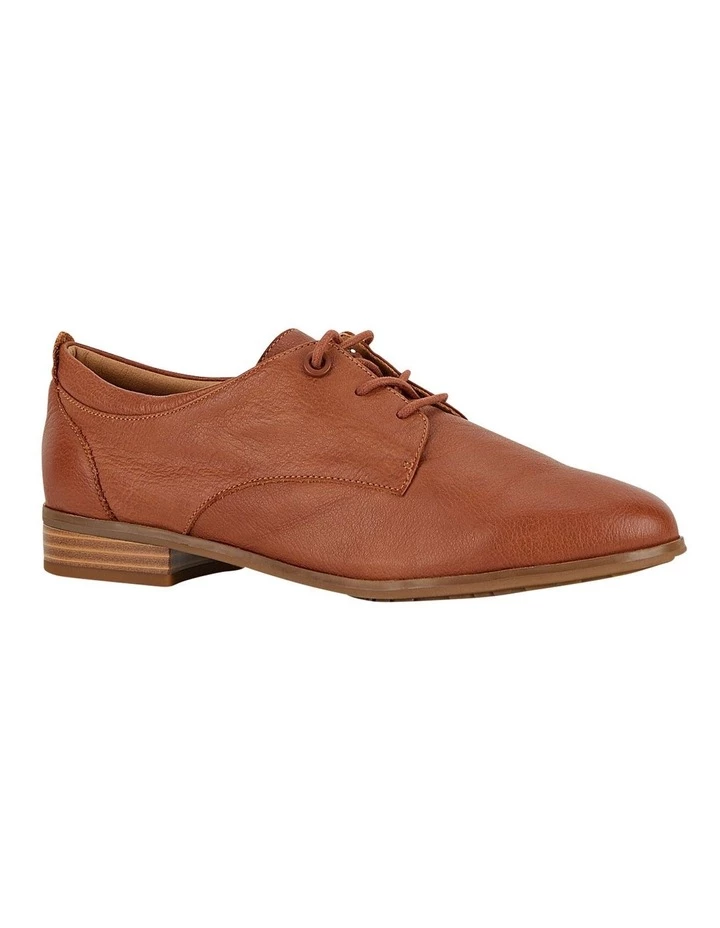 Hush Puppies Luciana Tan Leather Lace-Up Shoes 3 Hush Puppies Luciana Tan Leather Lace-Up Shoes - Image 3