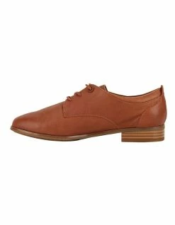 Hush Puppies Luciana Tan Leather Lace-Up Shoes 9 Hush Puppies Luciana Tan Leather Lace-Up Shoes -Deals Shoes Store 899110540 4 720x928