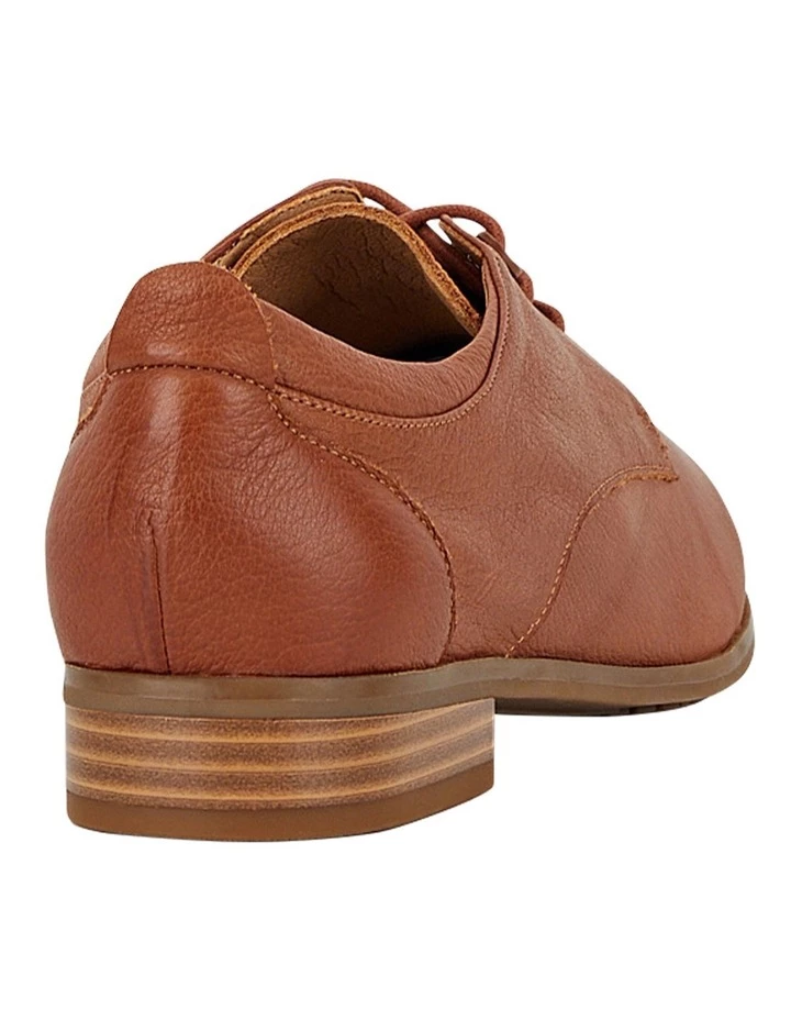 Hush Puppies Luciana Tan Leather Lace-Up Shoes 5 Hush Puppies Luciana Tan Leather Lace-Up Shoes - Image 5