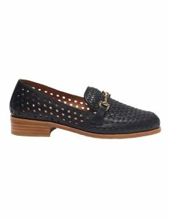Easy Steps Nixon Black Glove Flat Shoes