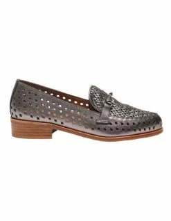 Easy Steps Nixon Pewter Metallic Flat Shoes