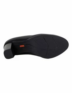 Hush Puppies The Tall Pump Black Leather Heels -Deals Shoes Store 899934940 6 720x928