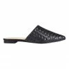 Verali Rose Black Flat Shoes