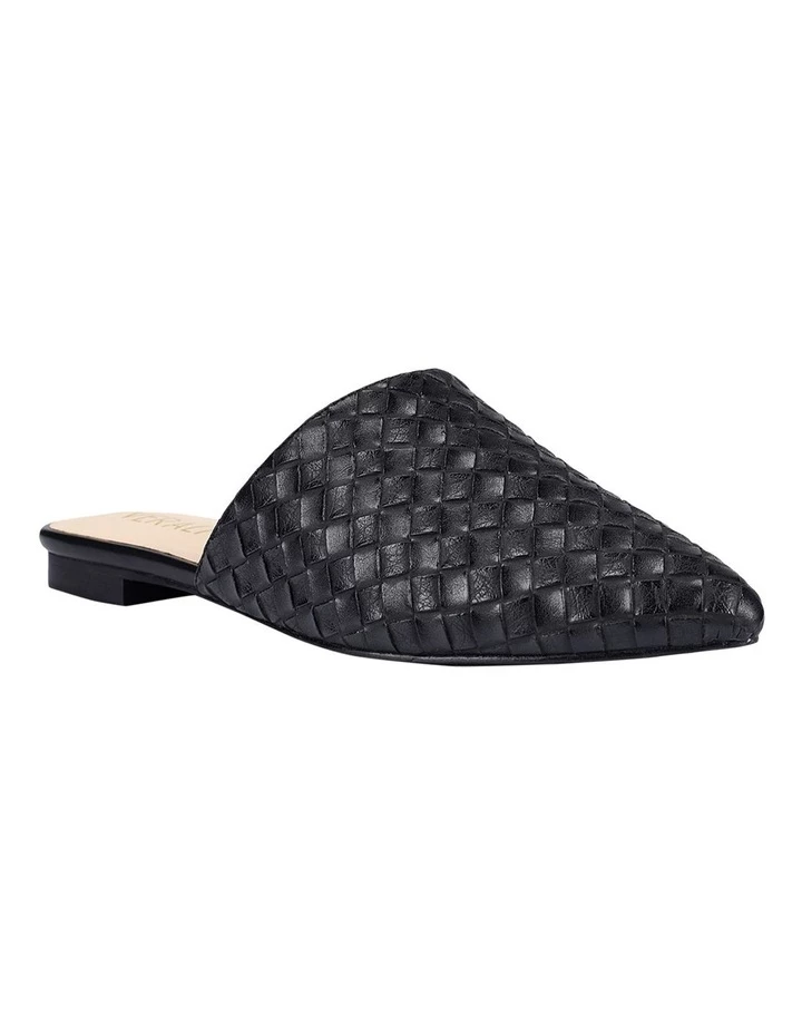 Verali Rose Black Flat Shoes 2 Verali Rose Black Flat Shoes - Image 2