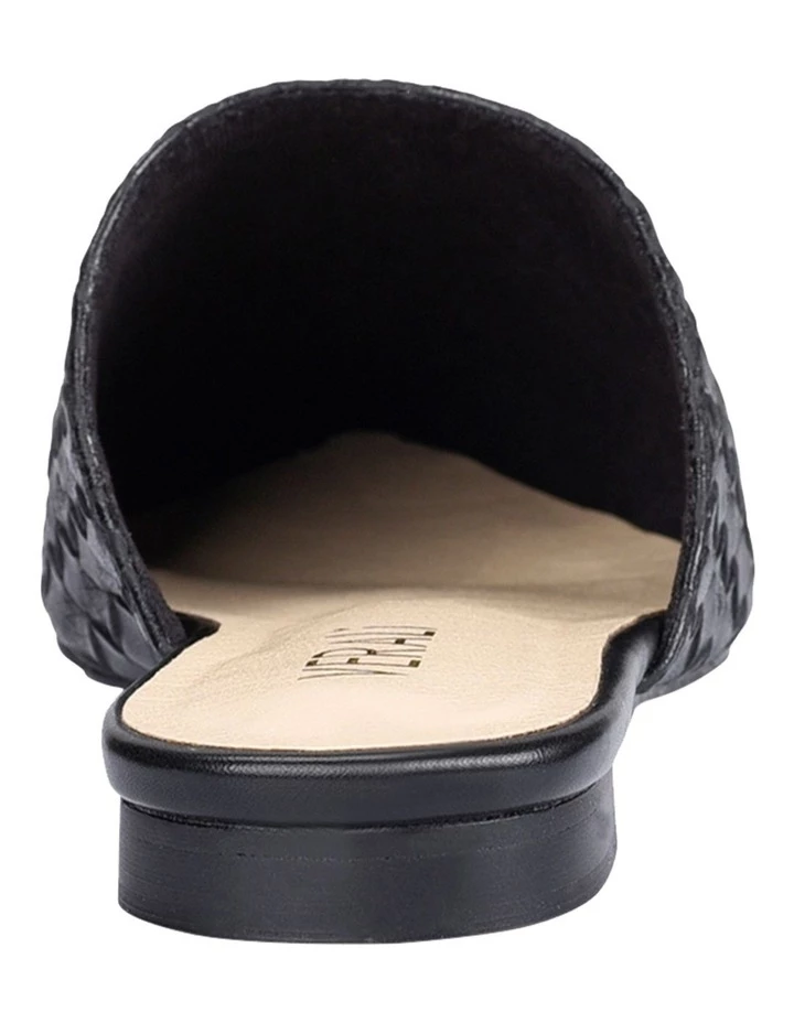 Verali Rose Black Flat Shoes 3 Verali Rose Black Flat Shoes - Image 3