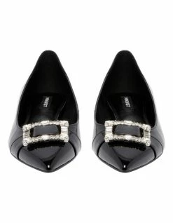 Nine West Behold Black Flats -Deals Shoes Store 901213390 3 720x928