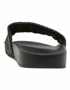 Roxy Slippy Black Jute Slides -Deals Shoes Store 901897930 6 720x928