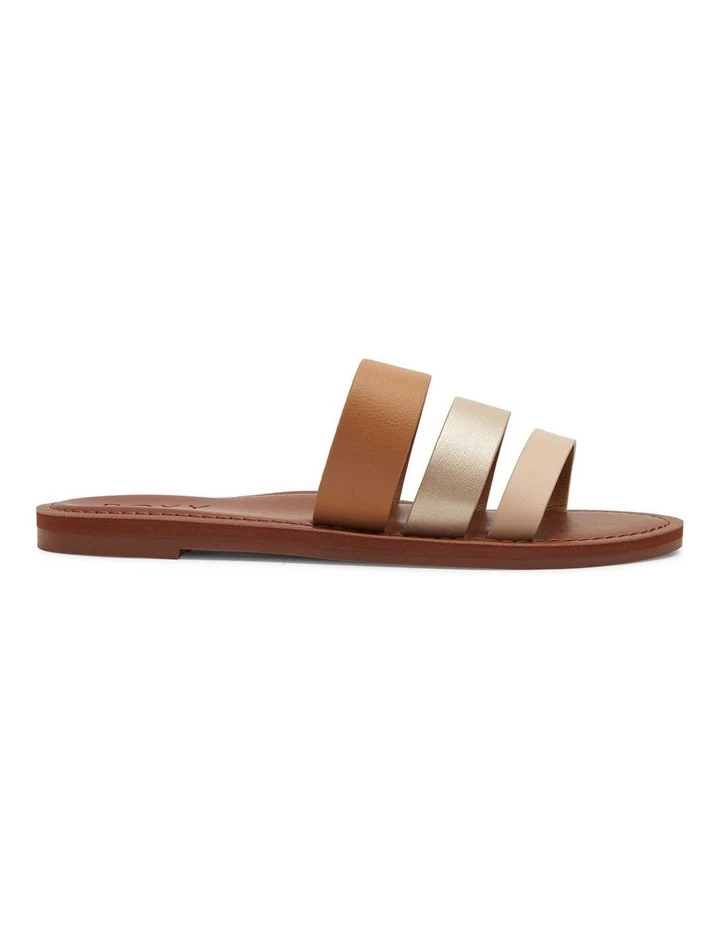Roxy Wyld Rose Multicolour Leather Slides 1 Roxy Wyld Rose Multicolour Leather Slides