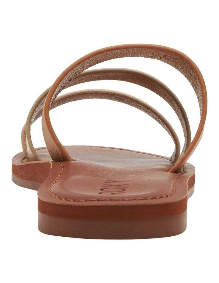 Roxy Wyld Rose Multicolour Leather Slides 5 Roxy Wyld Rose Multicolour Leather Slides - Image 5