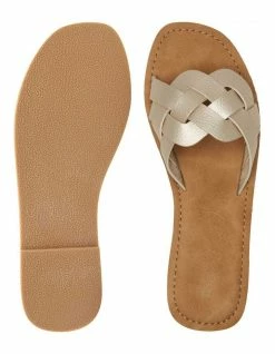 Roxy Edessa Yellow Slides -Deals Shoes Store 901899010 3 720x928