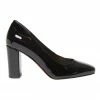 Sandler Amber Black Patent Heeled Shoes
