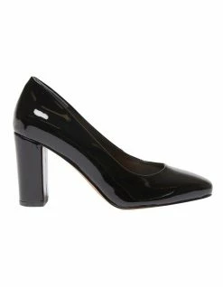 Sandler Amber Black Patent Heeled Shoes